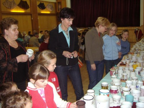 Klub dobré pohody - výstava hrnků a hrnečků - 14.2.2008